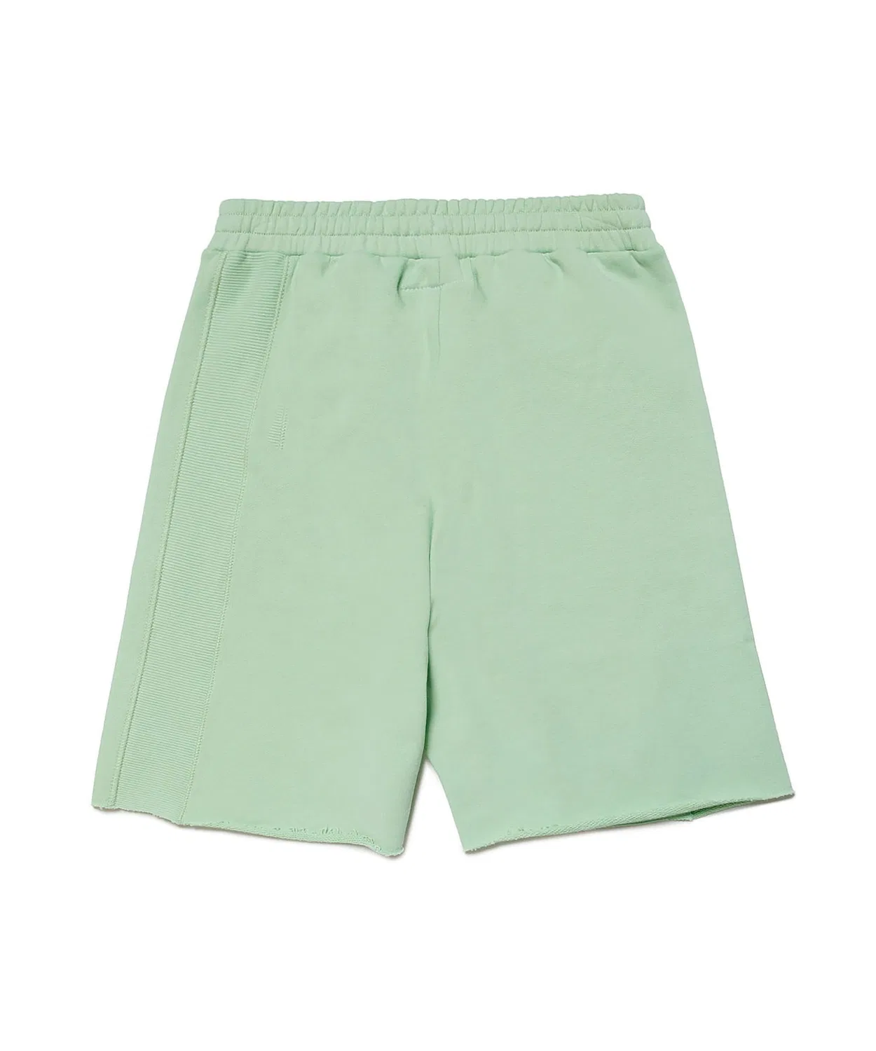 Детские шорты с принтом One Point Brand Logo MM6 Maison Margiela, Light Green — фото 2
