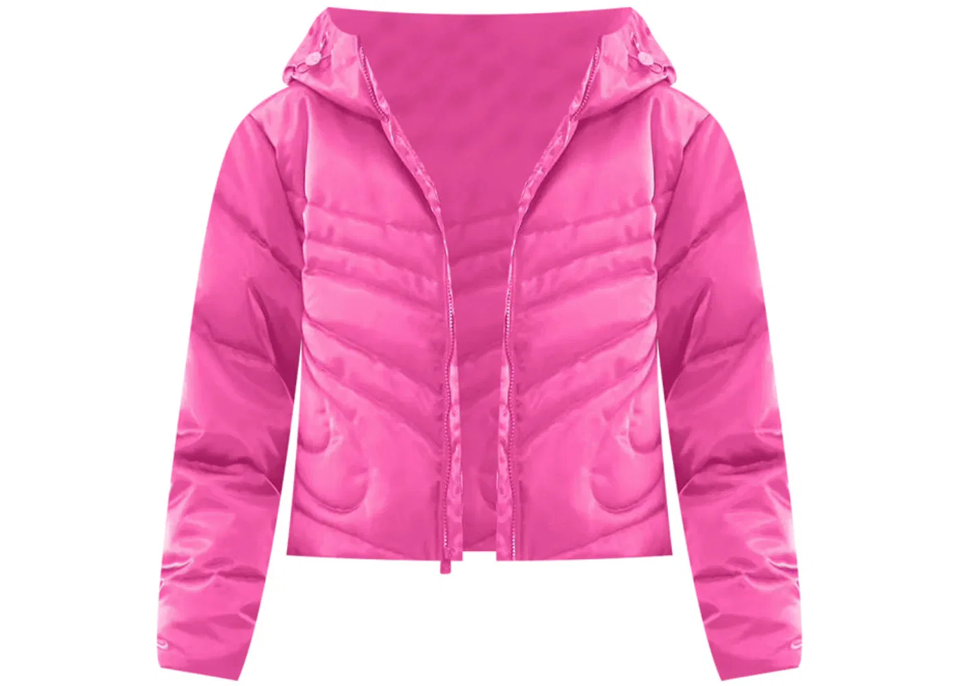 Женская куртка-пуховик оверсайз с принтом Swoosh Series Therma-FIT Nike, Pink Spell Pink Spell