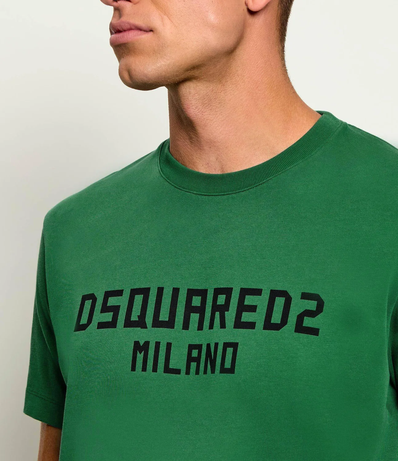 Футболка с круглым вырезом Dsquared2, Verde — фото 4