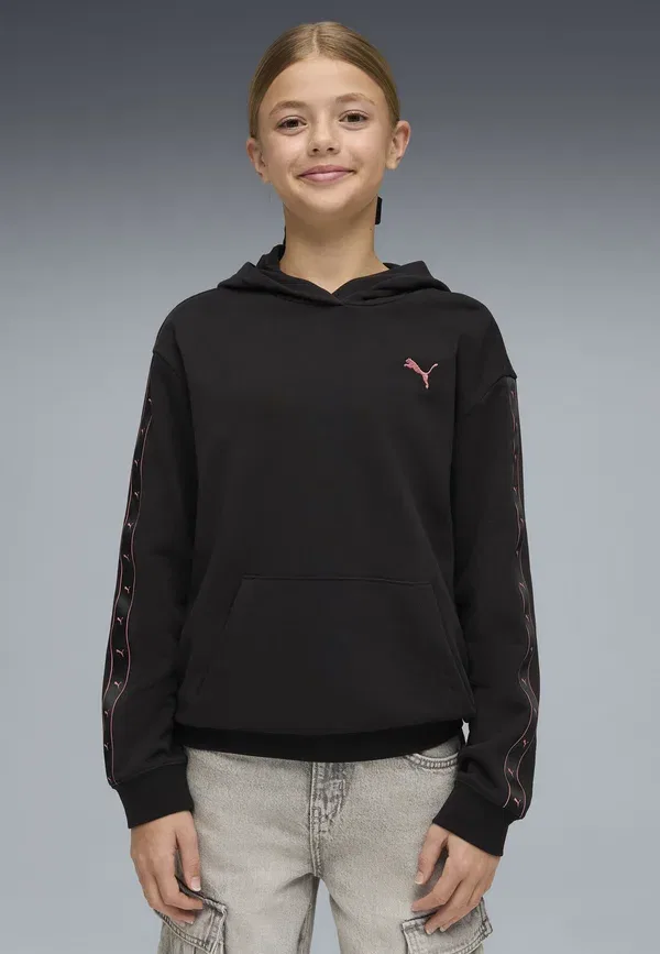 Худи свободного кроя Essentials tape relaxed hoodie Puma, черный — фото 2