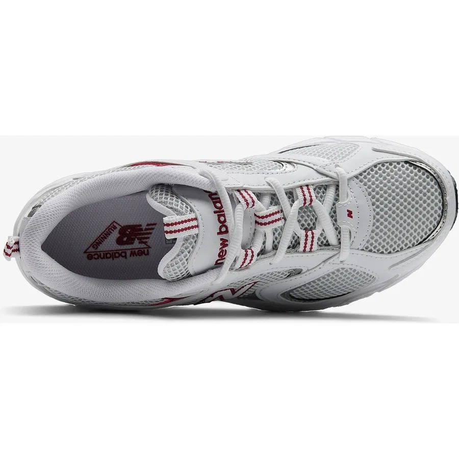 Кроссовки повседневные с шнуровкой 408 New Balance, Белый — фото 3