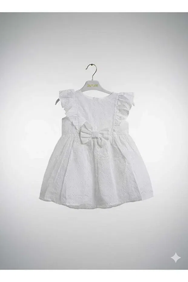 Детское платье для девочек хлопковое Little Baby, Blanco
