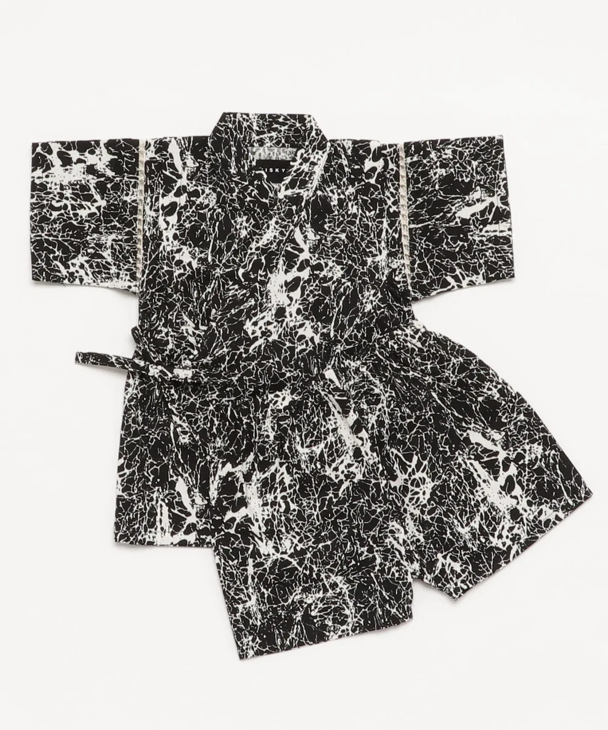 Детский комплект дзимбэй с принтом THE CASUAL, Black