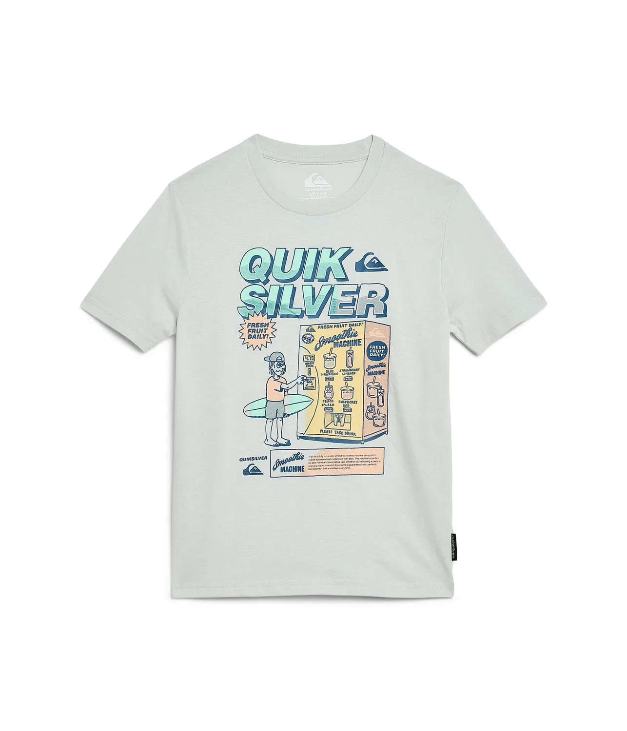 Футболка с коротким рукавом для смузи-машины (для детей постарше) Quiksilver Kids, Ice Flow