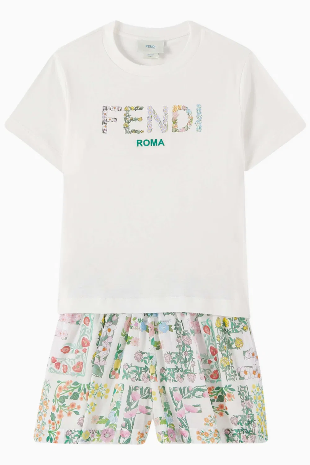 Шорты с принтом FF Fendi — фото 2