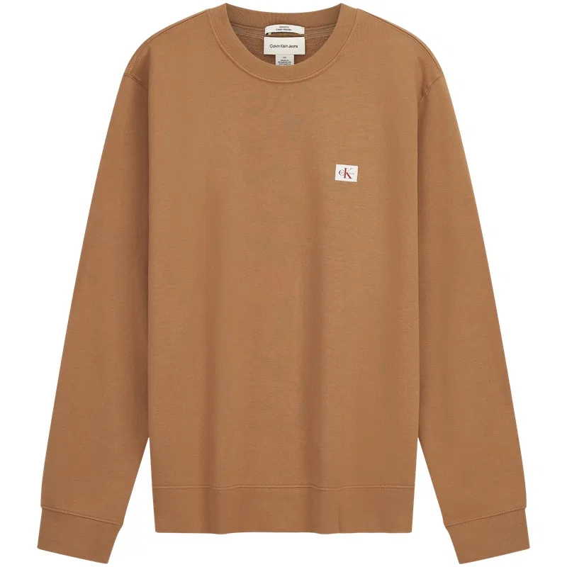 Мужской свитшот с круглым вырезом Calvin Klein, Lix-Grass Gray Green — фото 3