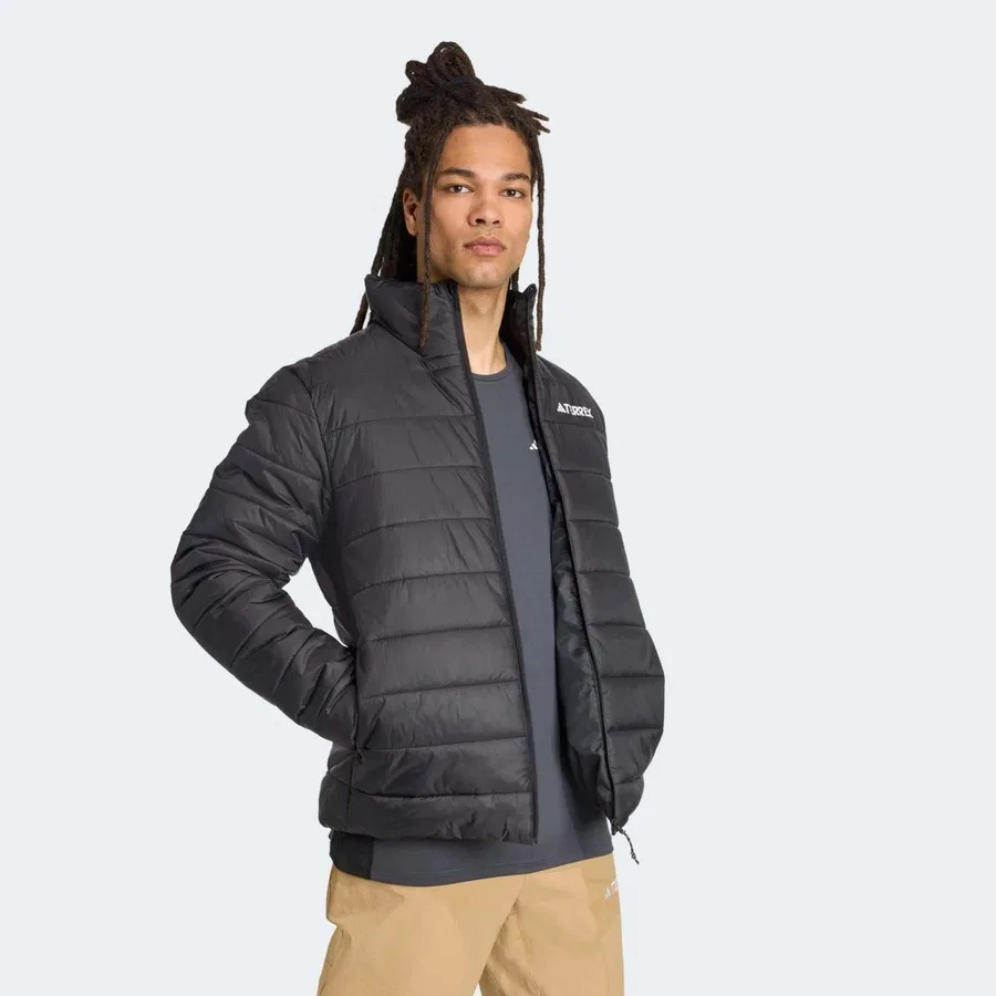 Мужская куртка outdoor с капюшоном Terrex Multi Essentials adidas, Черный — фото 3