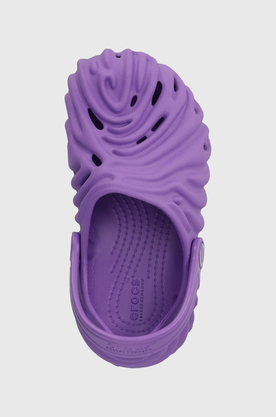Детские шлепанцы X Salehe Bembury Crocs, фиолетовый — фото 4