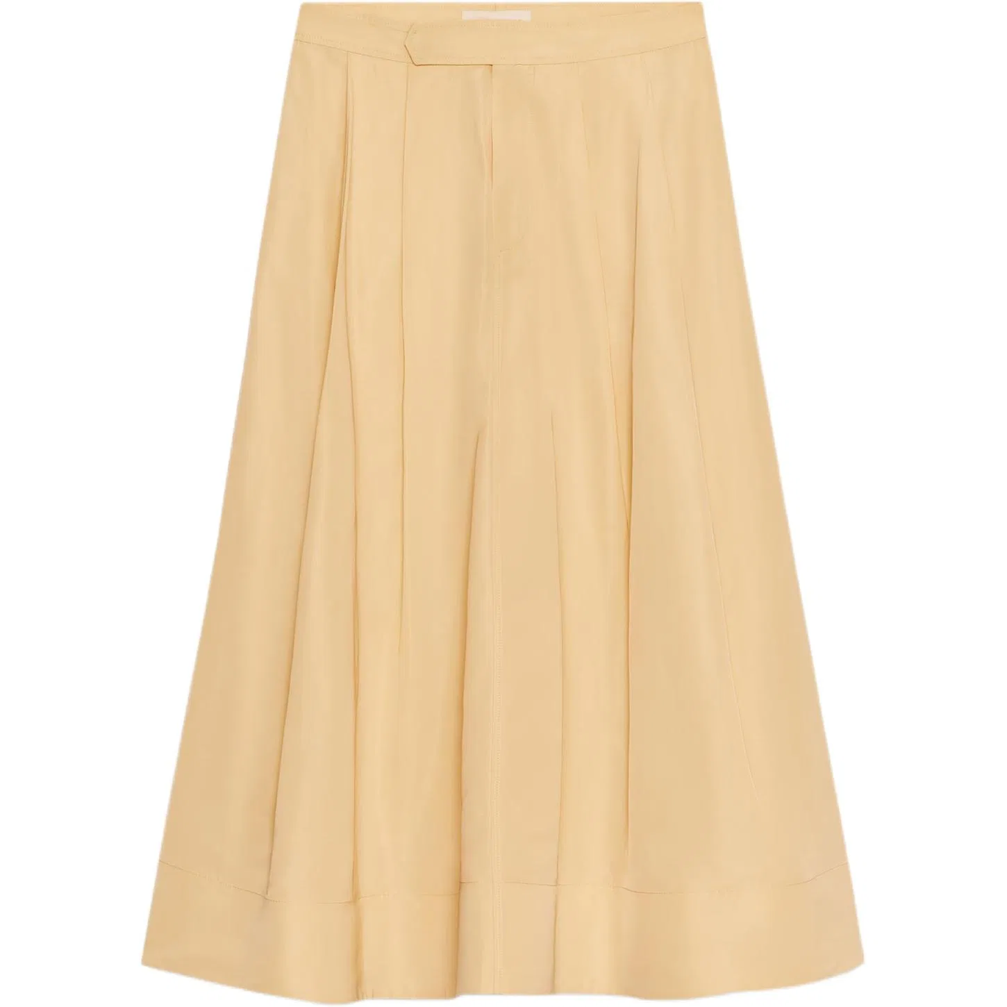 Женская юбка длинная повседневная ZARA, Yellow