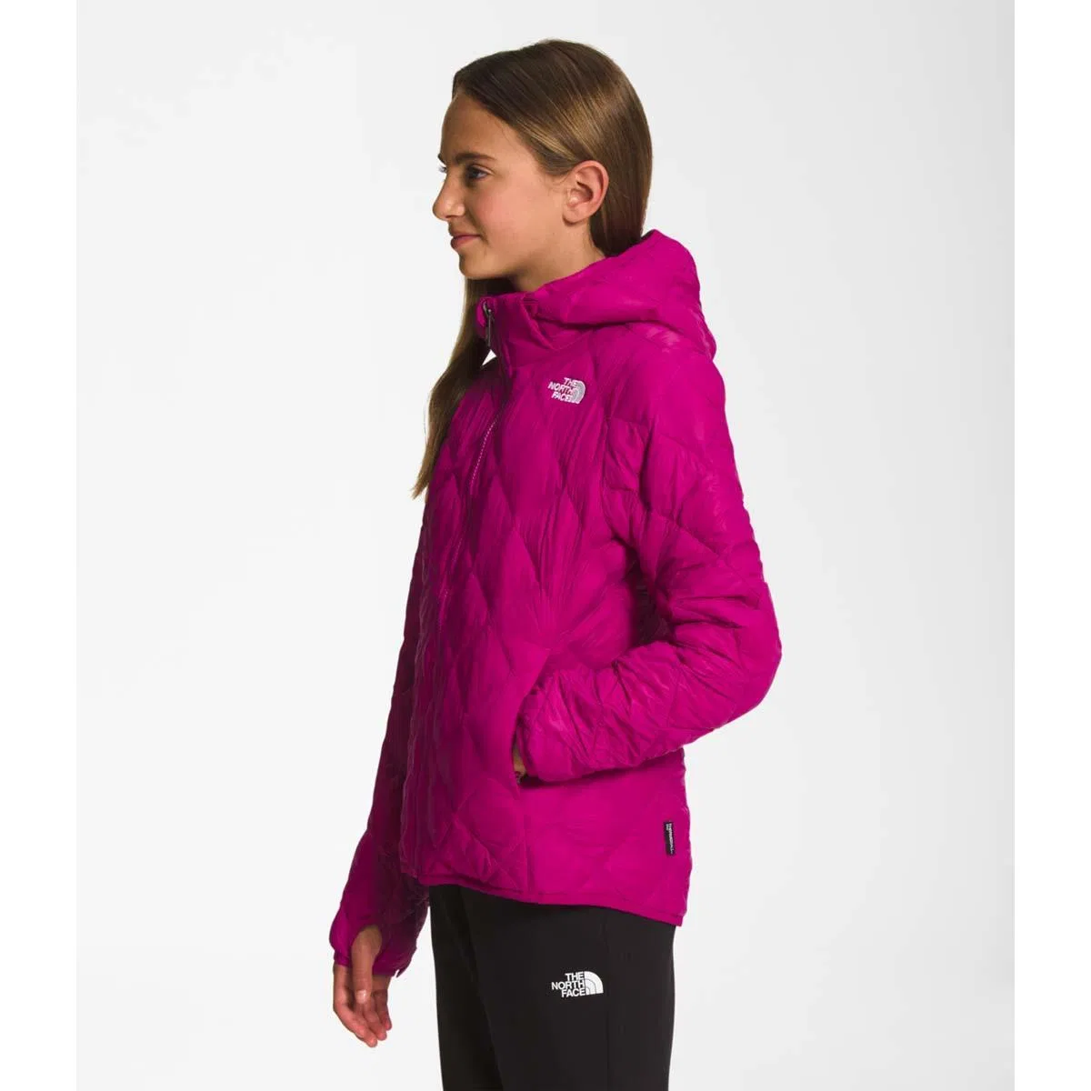 Куртка с капюшоном Thermoball, девичья, The North Face, Fuschia Pink — фото 2