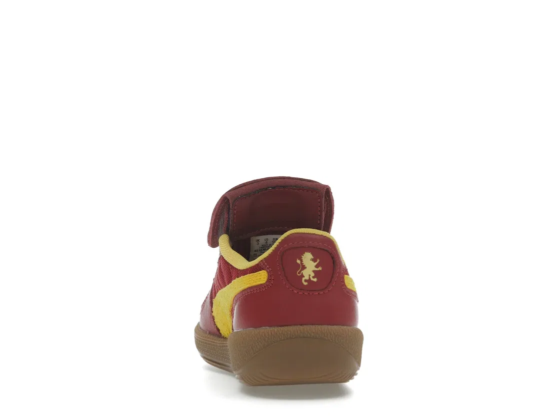 Детские кроссовки Lifestyle с принтом Puma Palermo Puma, Dark Crimson Yellow — фото 4