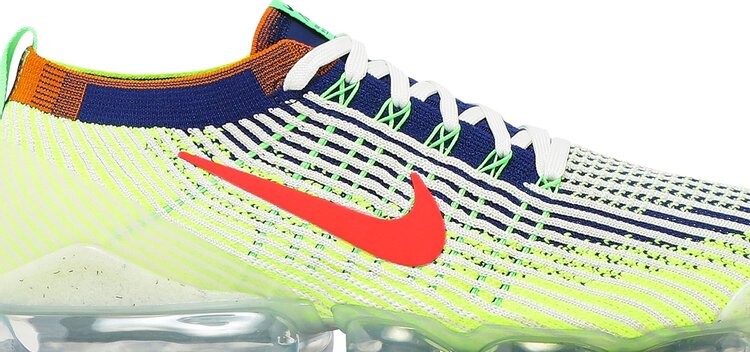 Кроссовки Nike Air VaporMax Flyknit 3 'Exeter Edition', многоцветный — фото 3