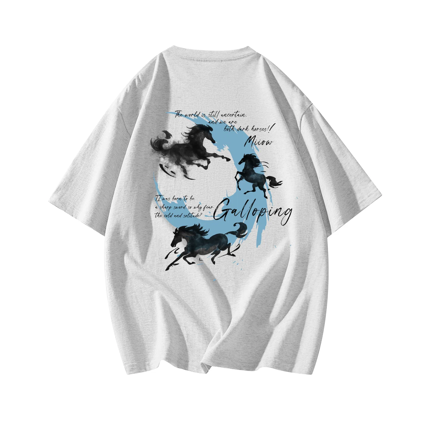 Детская футболка с круглым вырезом унисекс, плотная, Crew Neck Moderate Heavyweight, MIIOW
