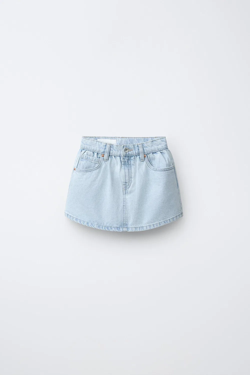 Джинсовая юбка ZARA, Light Blue