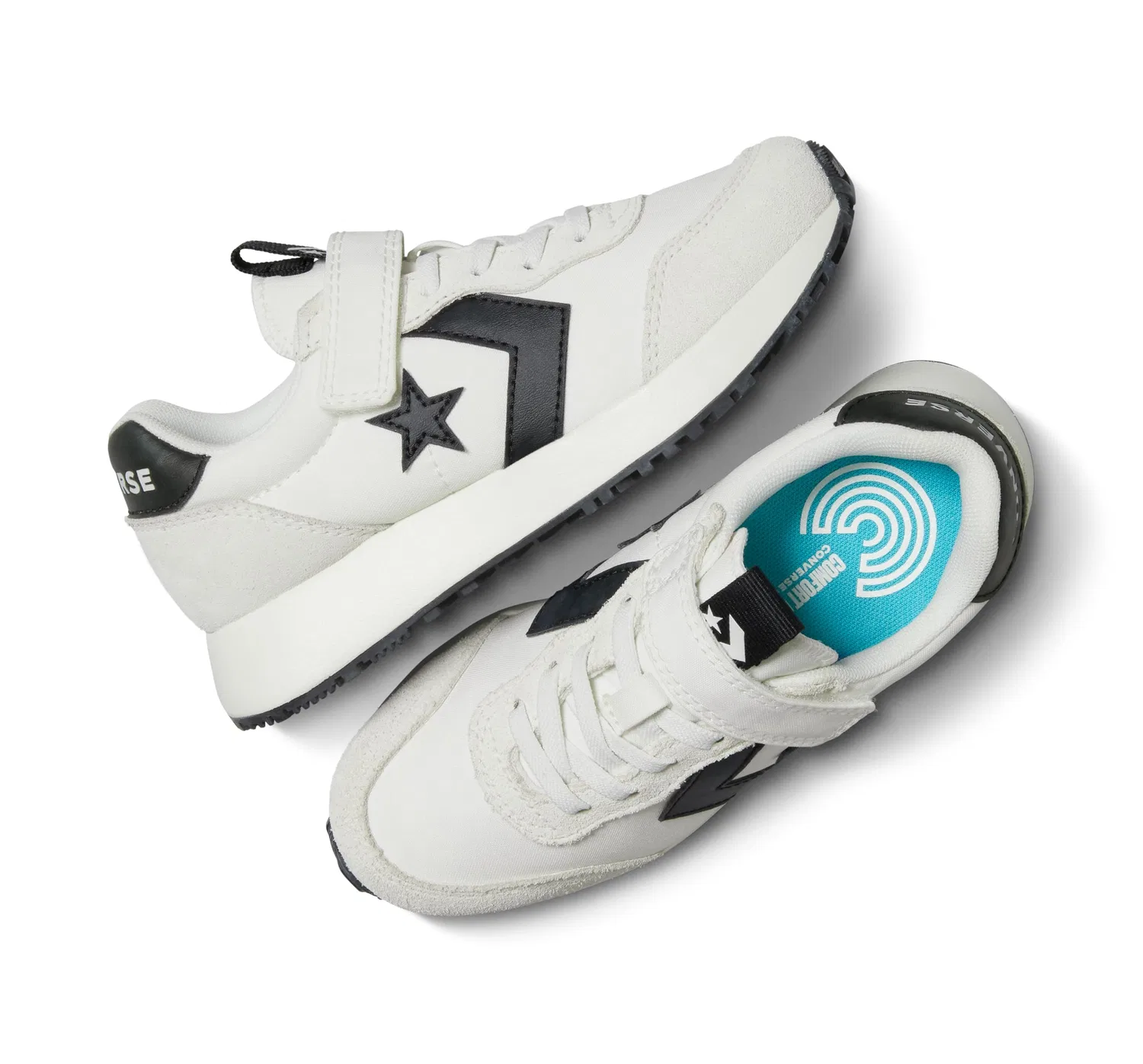 Детские кроссовки для мальчиков Omega Trainer Easy-On Converse, White — фото 4