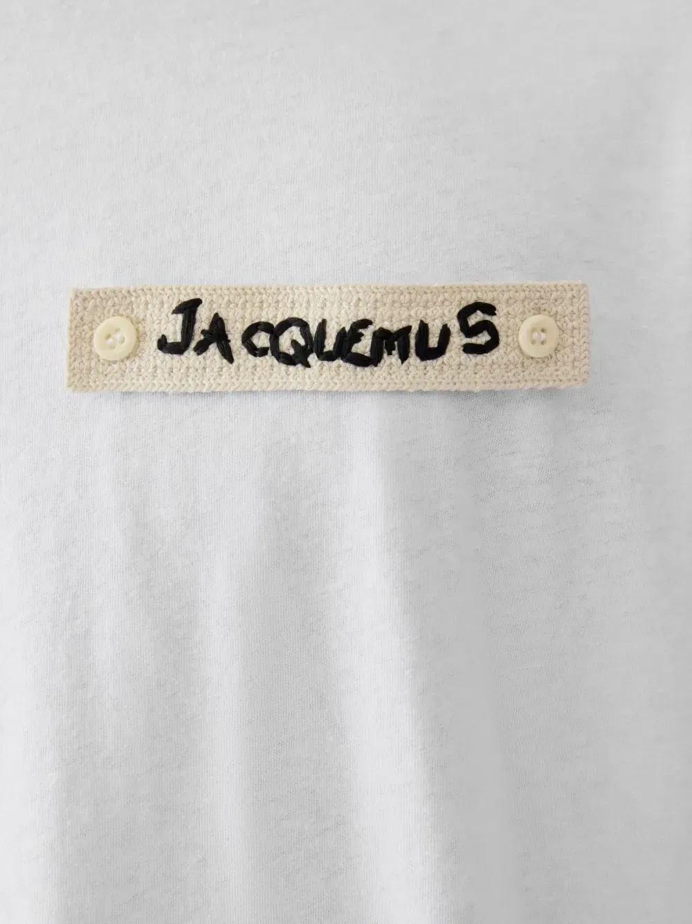 Футболка из органического хлопка Jacquemus, белый — фото 4