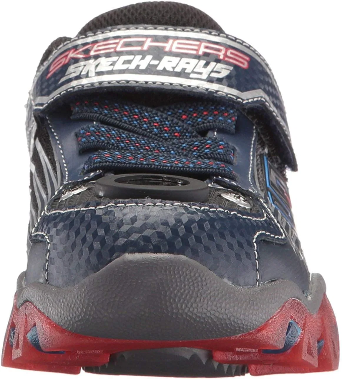 Детские кроссовки для мальчиков Street Lightz 2.0-90561l Skechers, Navy/Red — фото 2