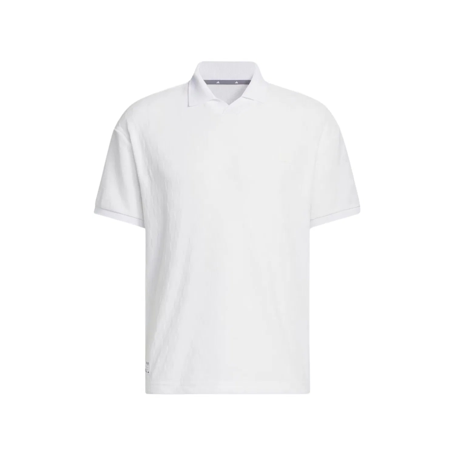 Мужское поло с воротником Белое Adidas, White