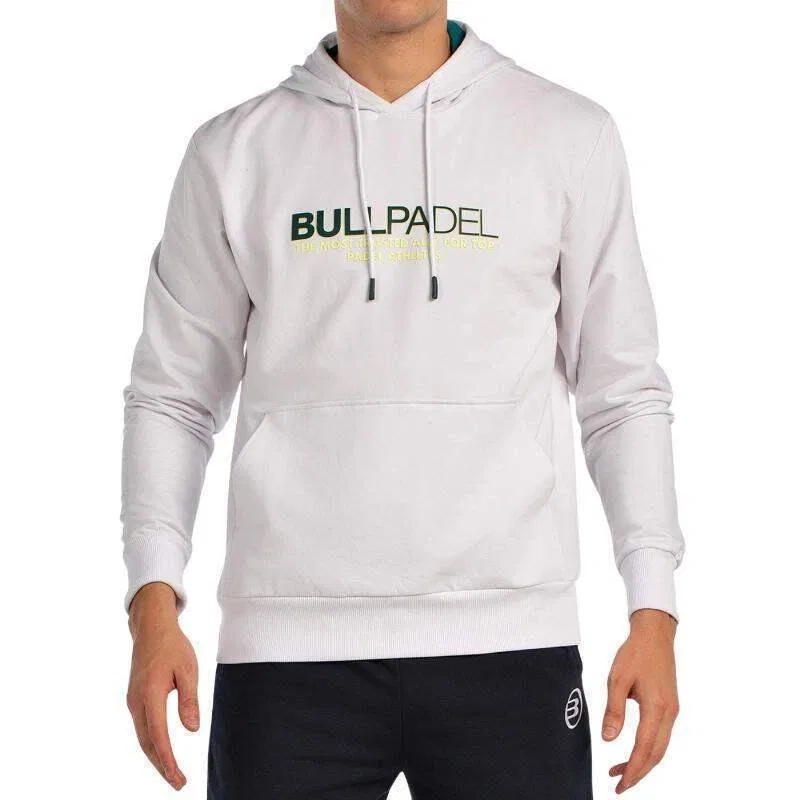 Детский свитшот для мальчиков с капюшоном Bullpadel, Weiß
