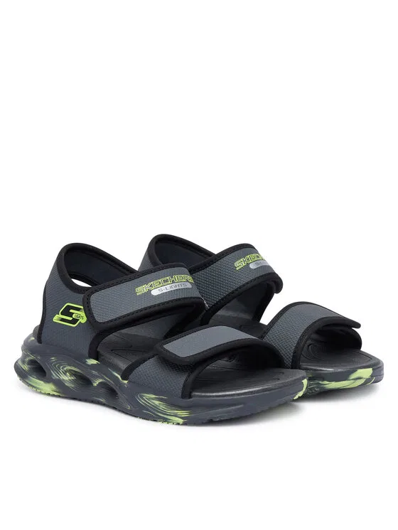 Сандалии Sola Glow Sandal Skechers, серый — фото 2