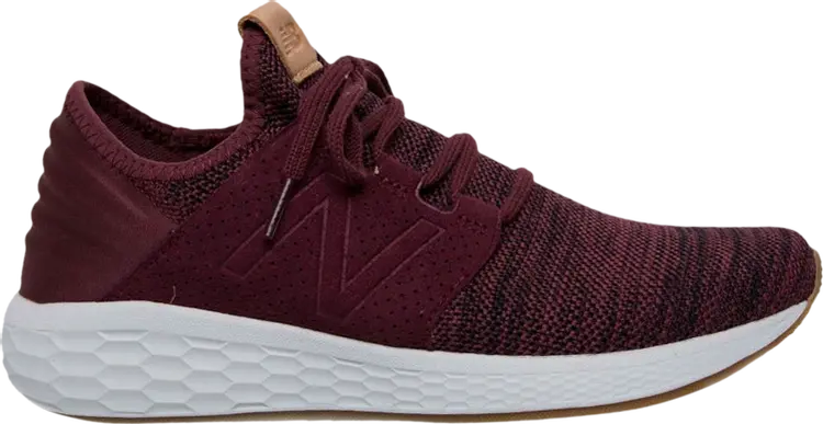 

Кроссовки New Balance Fresh Foam Cruz v2 Knit 'Burgundy Black', красный