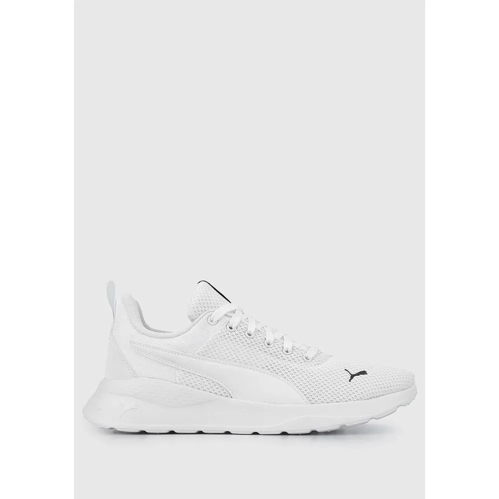Детские кроссовки Puma Anzarun Lite, белые, легкие, с текстильным верхом — фото 2
