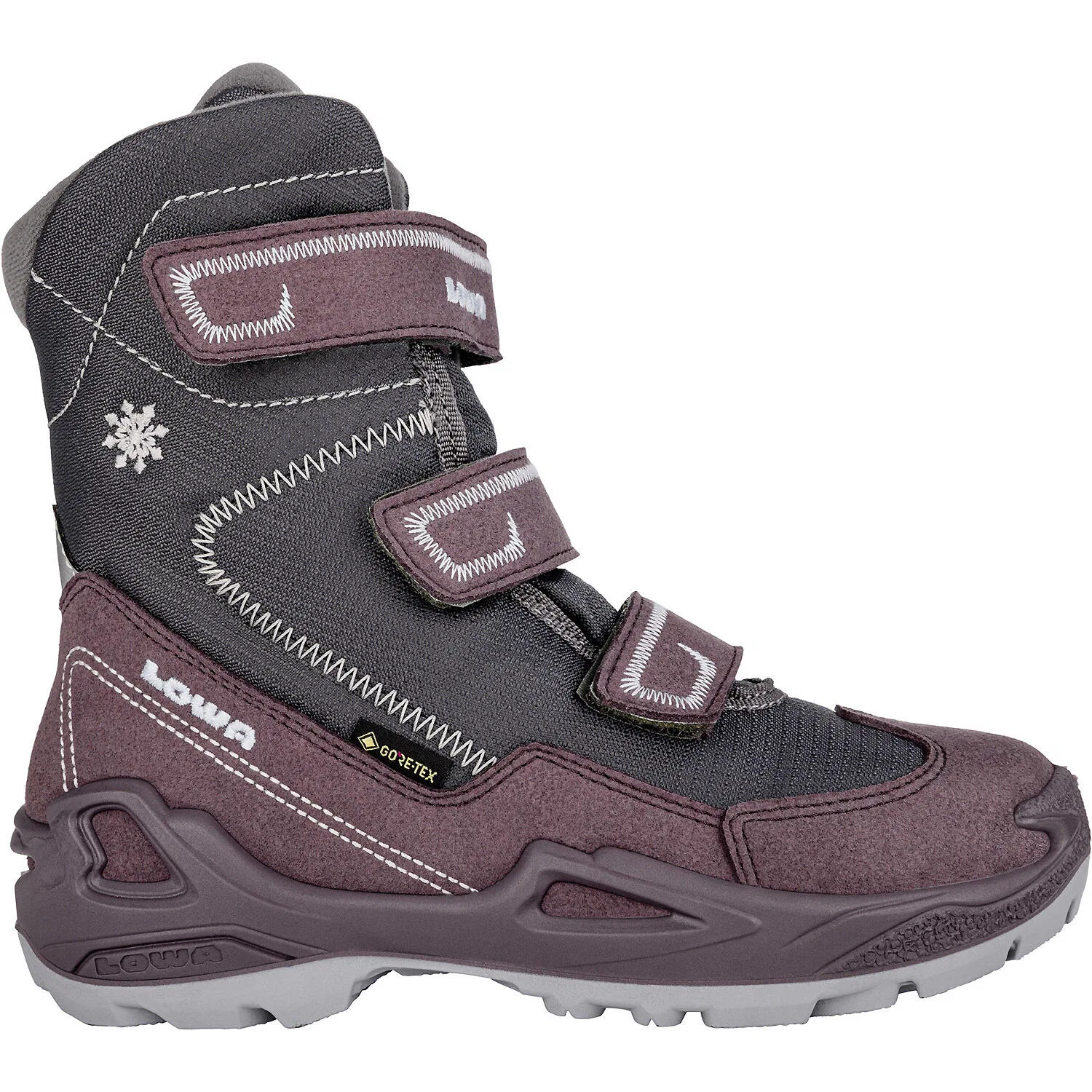 Детские ботинки с высокой посадкой MILO GTX HI Lowa, Asphaltgrau