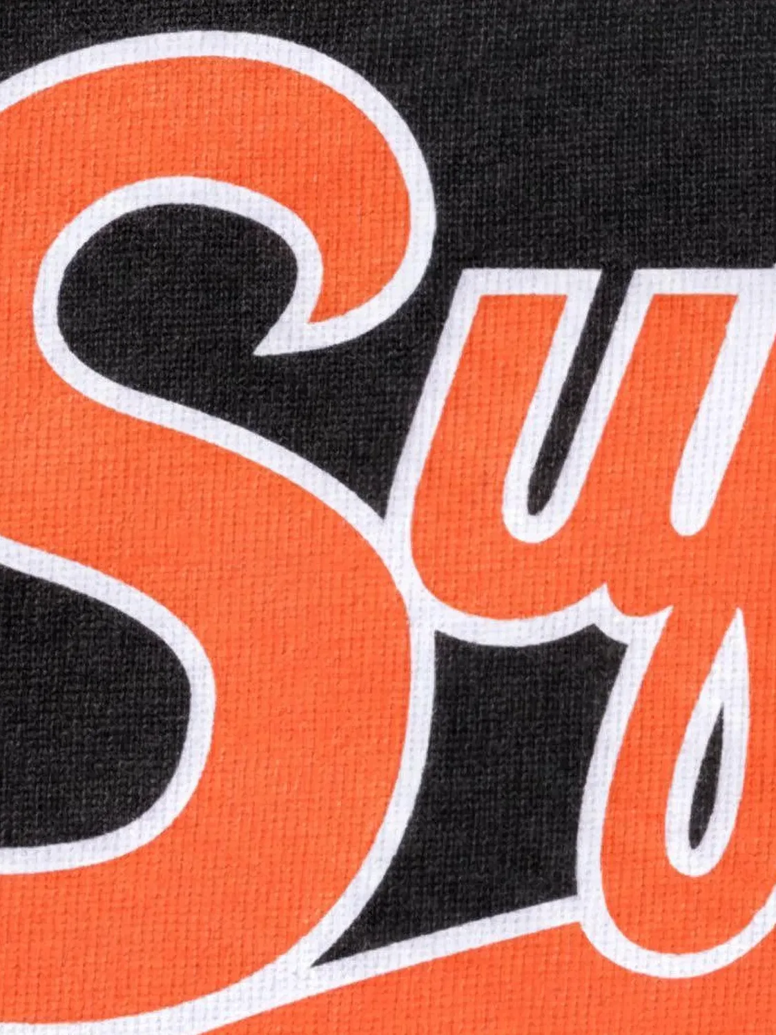 Футболка с длинными рукавами и тигровым принтом Supreme, черный — фото 2