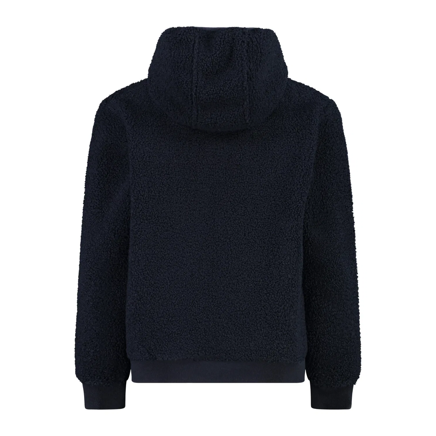 Детская флисовая куртка с капюшоном KID JACKET FIX HOOD Cmp, Konigsblau / Kosmosblau / Blau — фото 4