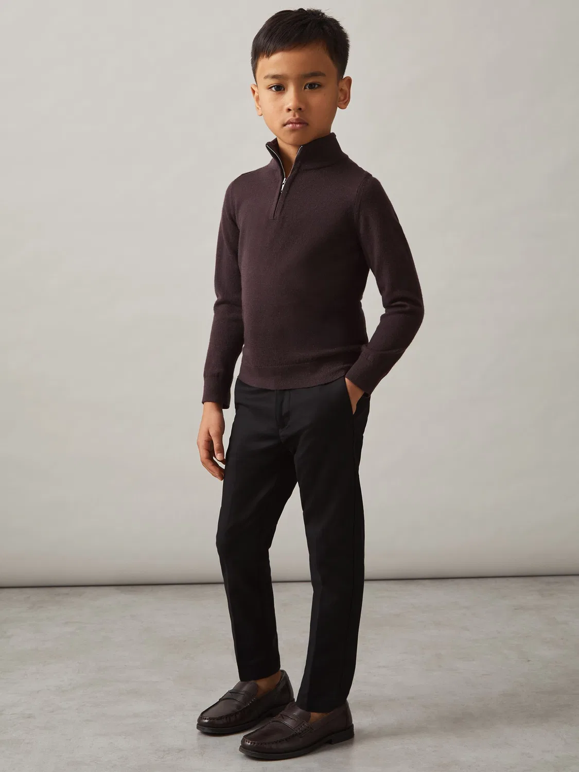 Чиносы, slim fit, Eastbury Reiss, черный