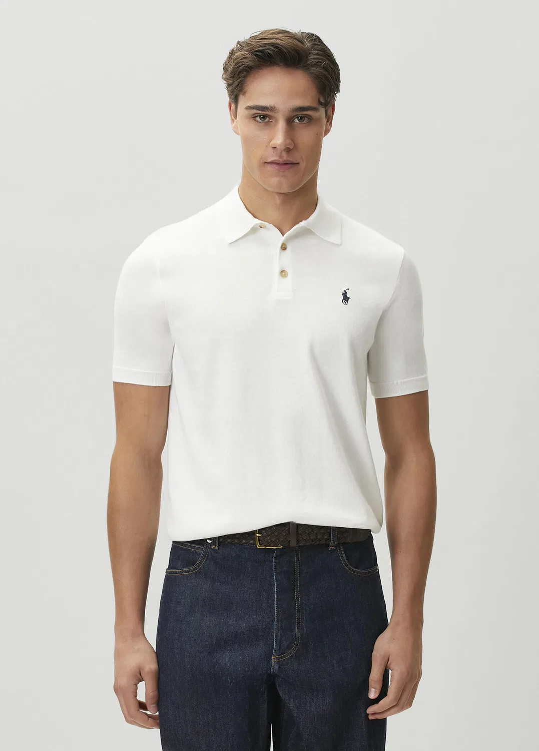 Поло Polo Ralph Lauren Regular Fit, white