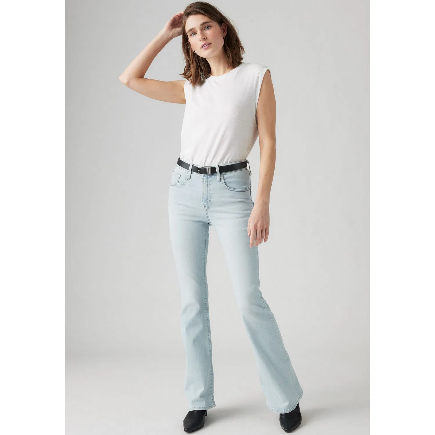 Женские джинсы клеш с высокой талией Levi's, FLIP THROUGH — фото 4