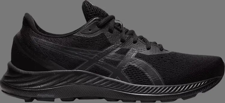 

Кроссовки gel excite 8 'black' Asics, черный