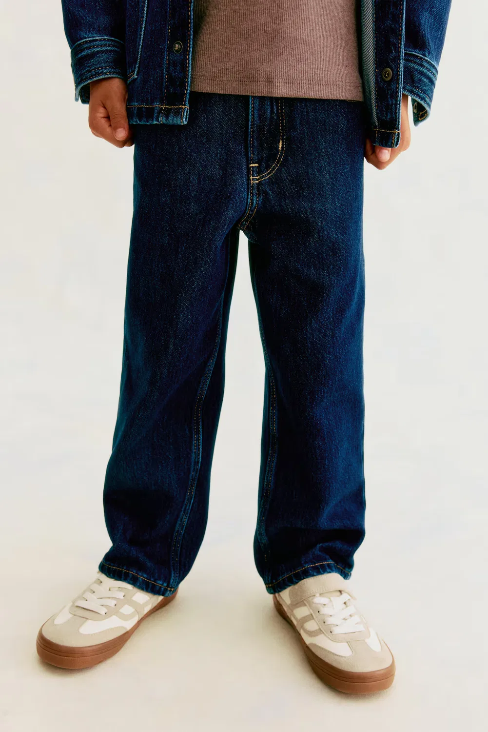 Джинсы свободного кроя H&M, Dunkles Denimblau — фото 3