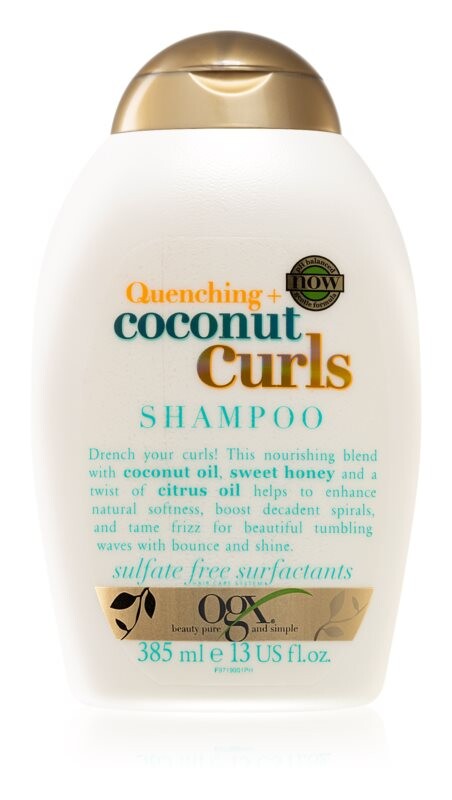 

Шампунь для кудрявых и волнистых волос OGX Coconut Curls