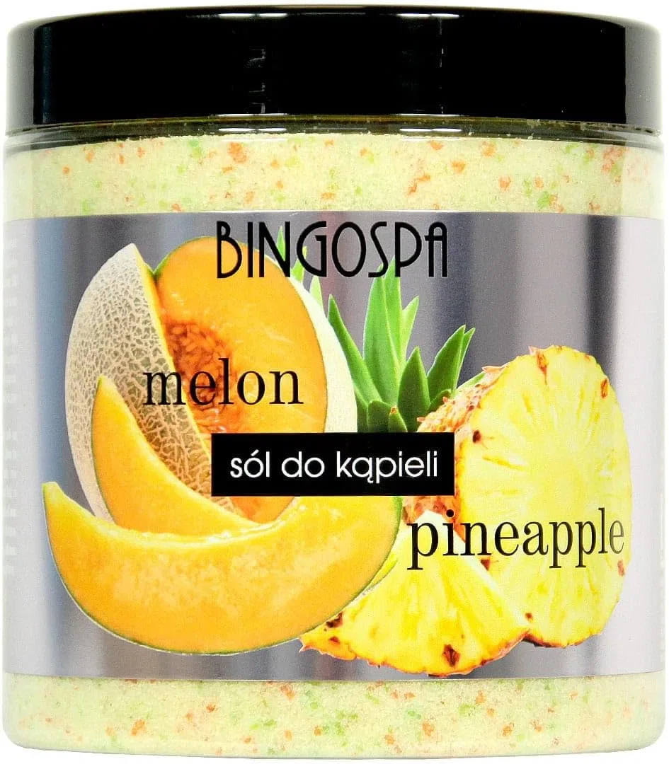 Соль для ванн Аромат Дыня и Ананас, 900 г, BingoSpa, Multicoloured