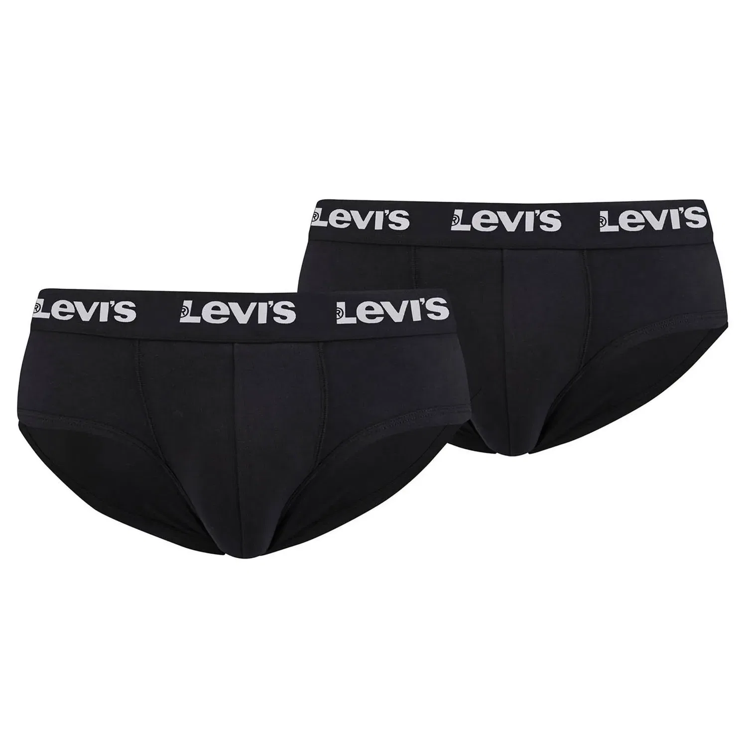 Мужские трусы-слипы 2 шт Levi's, Black