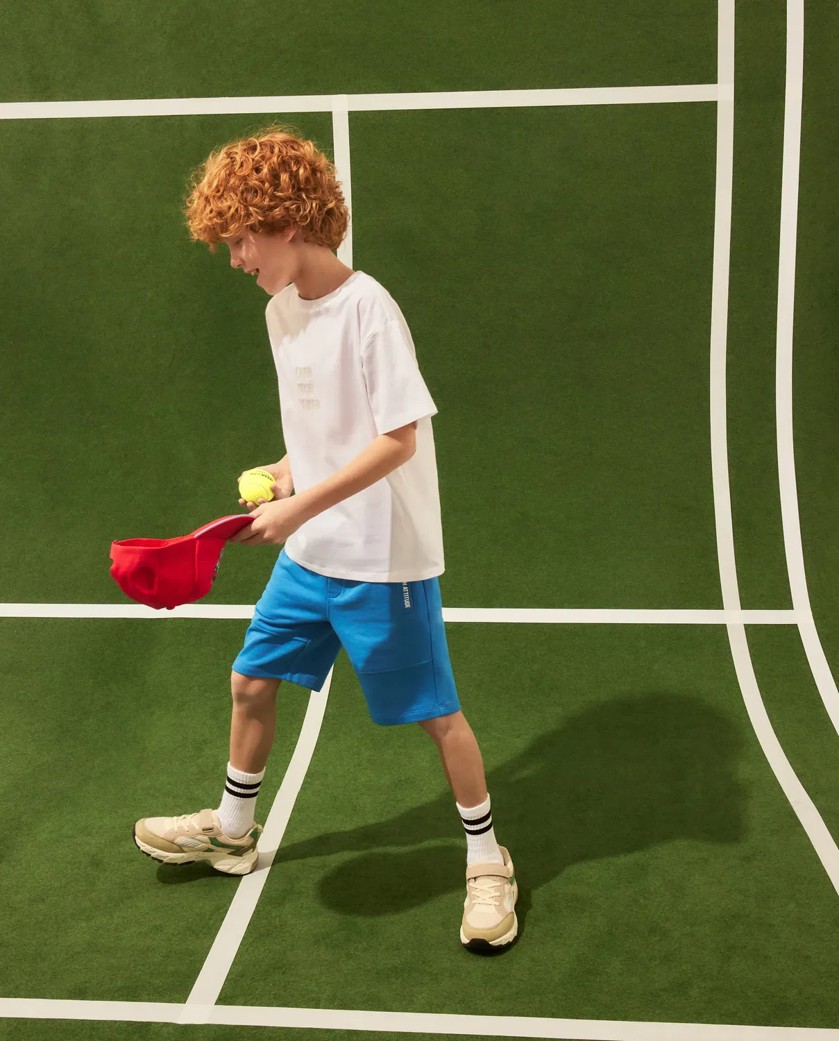 Детская футболка с длинным рукавом с принтом Kids El Corte Inglés, Blanco — фото 4