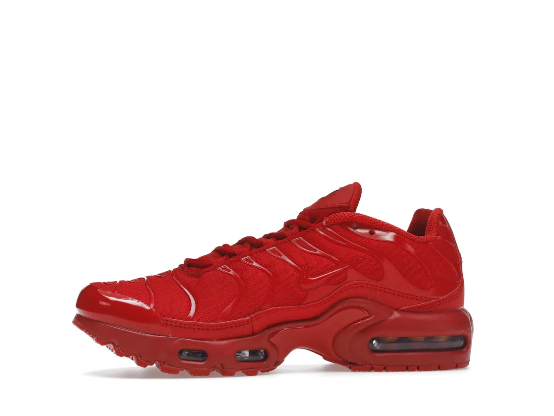 Детские кроссовки с верхом из сетки Nike Air Max Plus, University Red/University Red — фото 3