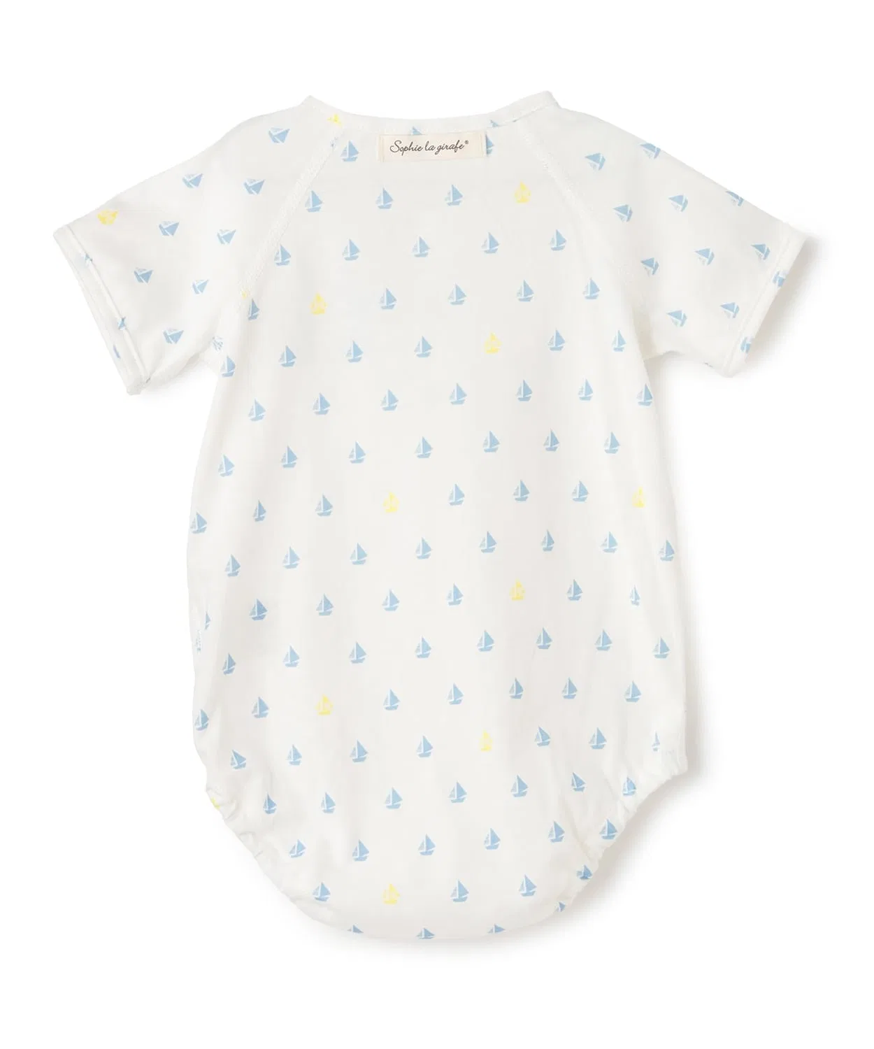 Детский боди-комбинезон с принтом Yacht Sophie la girafe, Blue — фото 2