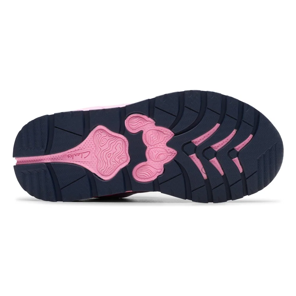 Детские спортивные кроссовки для девочек Clarks Selva Hero K Clarks — фото 4
