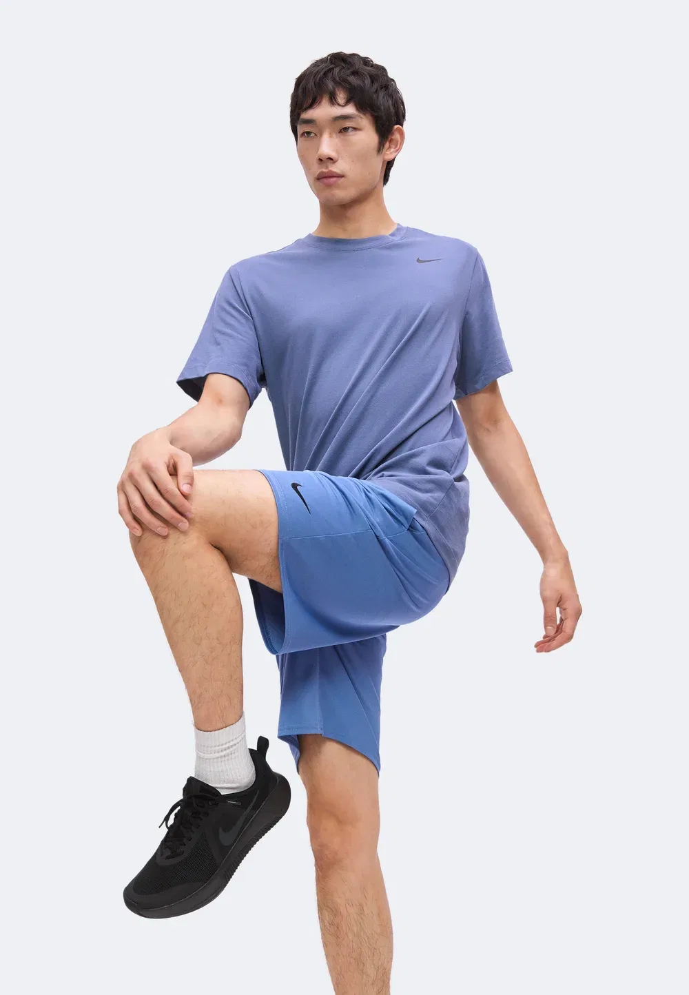 Спортивные шорты Flex short Nike Performance, Indigo Storm/Black — фото 4