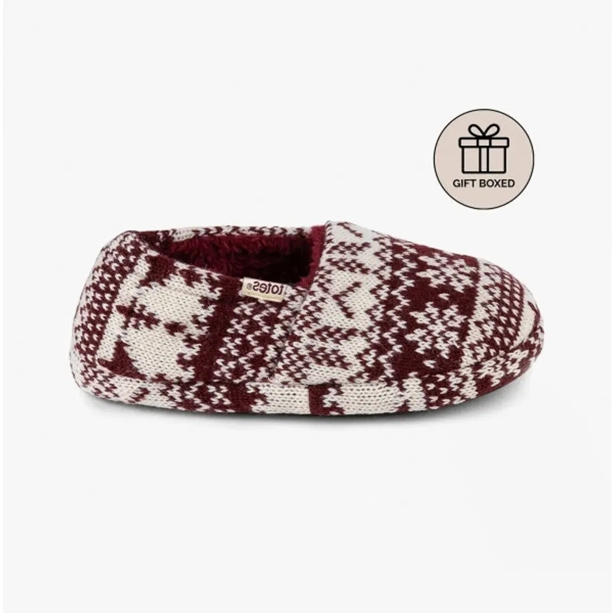 Тапочки-мюли Fair isle Totes Toasties, Multi