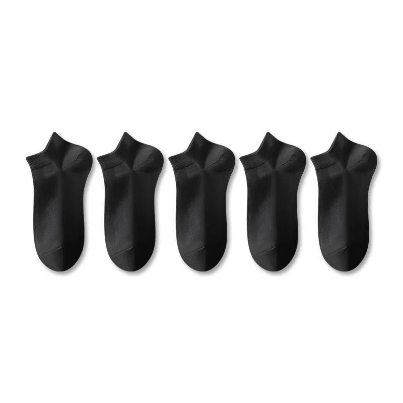 Детские носки-следки 5 пар MINISO, Black 5