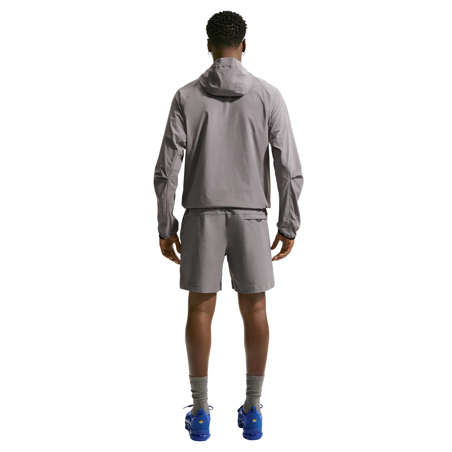Мужские шорты с принтом Nike Tech Woven Shorts 'Pencil Point Blue Crystal', серый — фото 3
