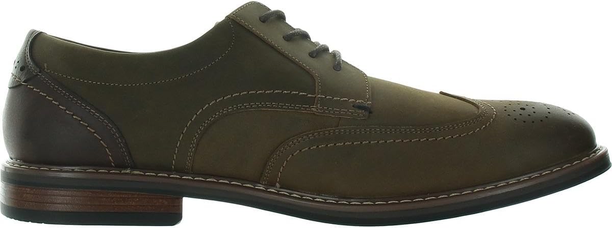 Мужские туфли Nunn Bush, Centro Flex Wingtip Oxford, коричневый — фото 3
