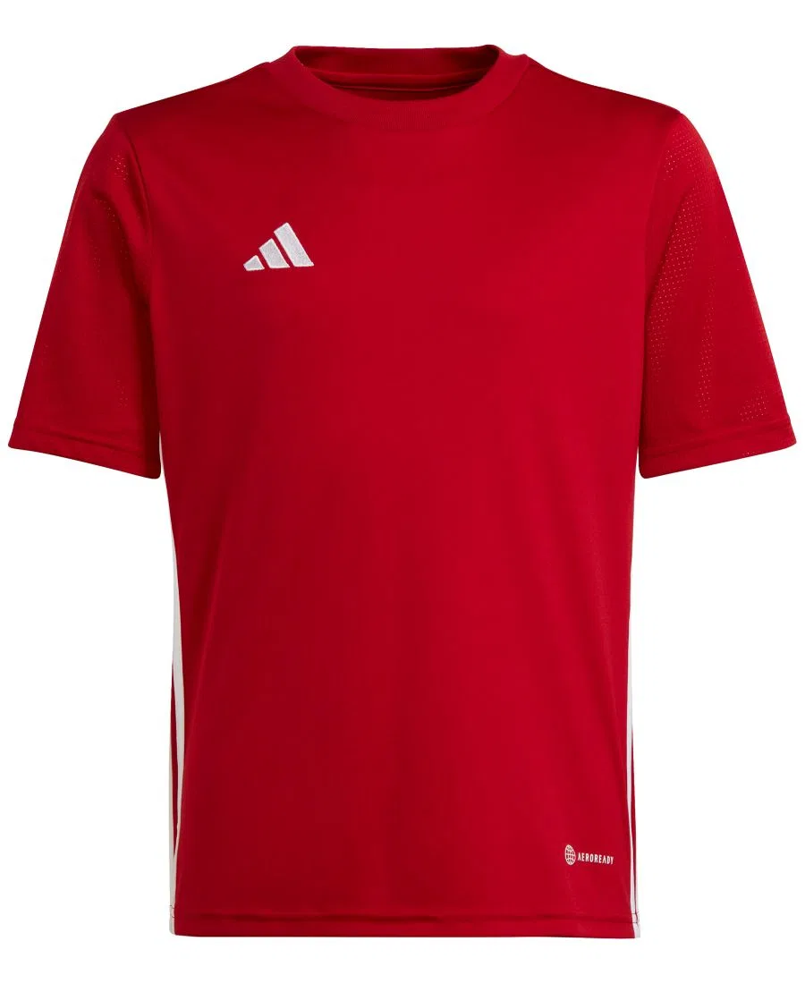 Футболка с коротким рукавом и принтом adidas, Team Power Red/White