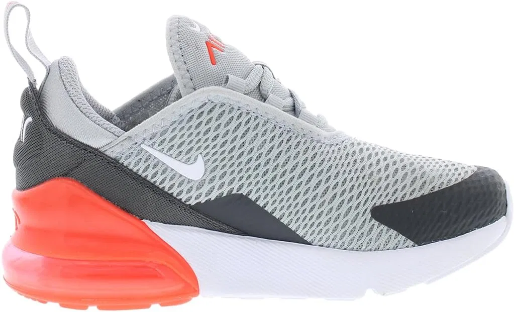 Детские кроссовки для девочек Nike Air Max 270 PS, Wolf Grey/White/Anthracite — фото 3