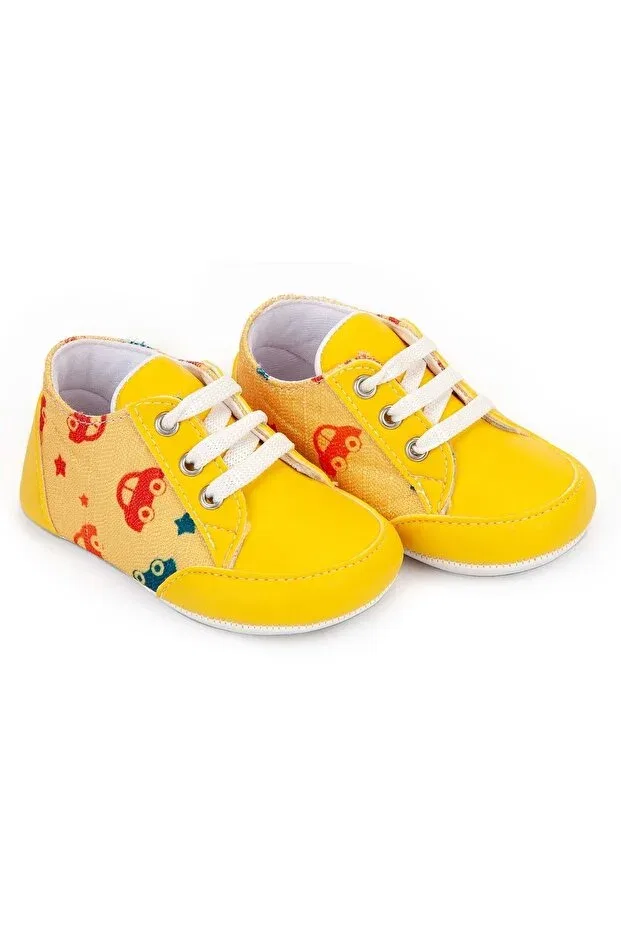 Детские пинетки для девочек хлопковые Baby Pattini, Sarı