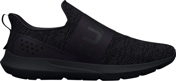 

Кроссовки Under Armour Surge 3 Slip Triple Black, черный